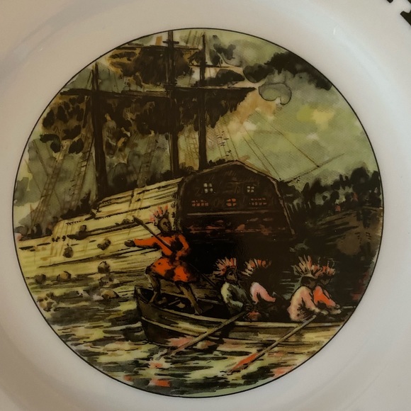 The Boston Tea Party Plate - Picture 2 of 5